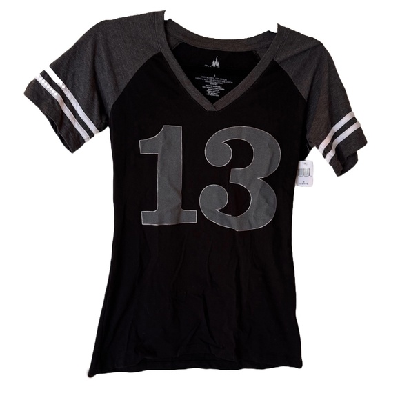 NWT Disney Parks Tower of Terror 13 Black and Grey Shirt Women’s Size Small - Picture 1 of 8